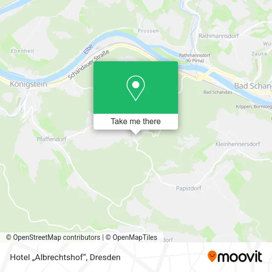 Карта Hotel „Albrechtshof“