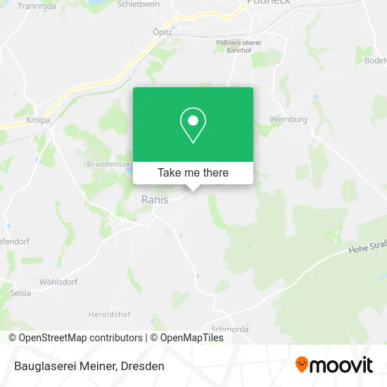 Карта Bauglaserei Meiner
