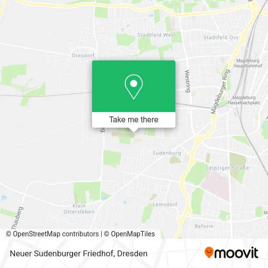 Карта Neuer Sudenburger Friedhof
