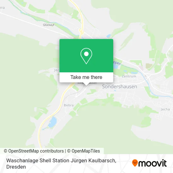Карта Waschanlage Shell Station Jürgen Kaulbarsch