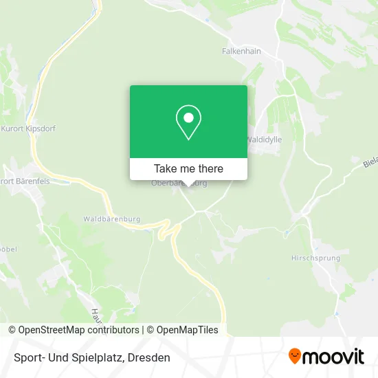 Карта Sport- Und Spielplatz