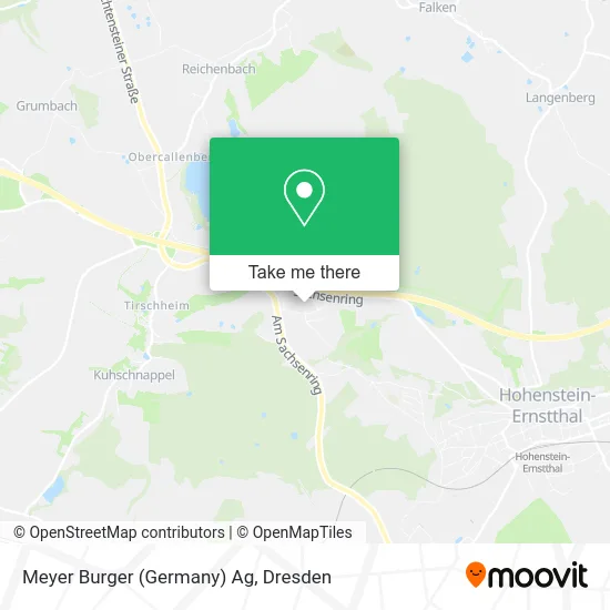 Карта Meyer Burger (Germany) Ag
