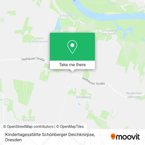 Карта Kindertagesstätte Schönberger Deichknirpse