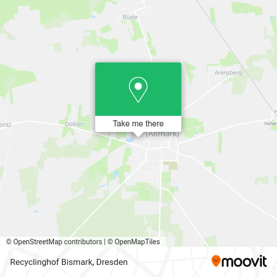 Карта Recyclinghof Bismark