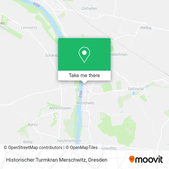 Карта Historischer Turmkran Merschwitz