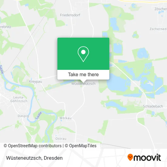 Карта Wüsteneutzsch