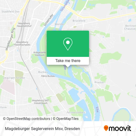 Карта Magdeburger Seglerverein Msv