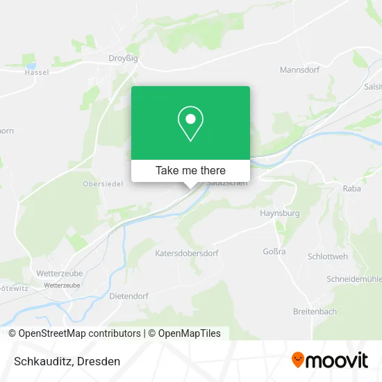 Карта Schkauditz
