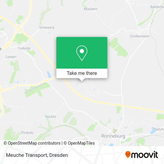 Карта Meuche Transport