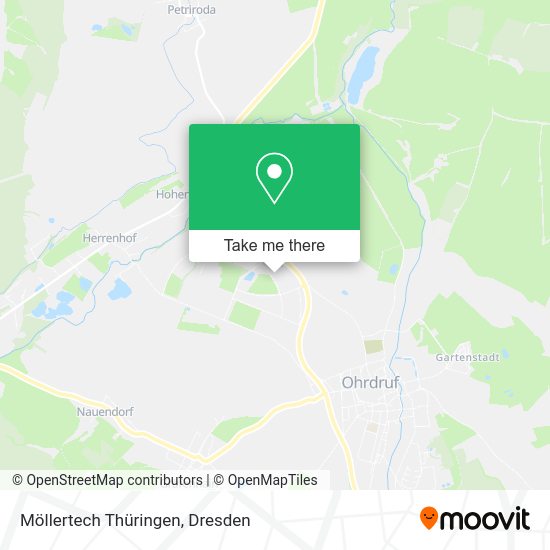 Карта Möllertech Thüringen