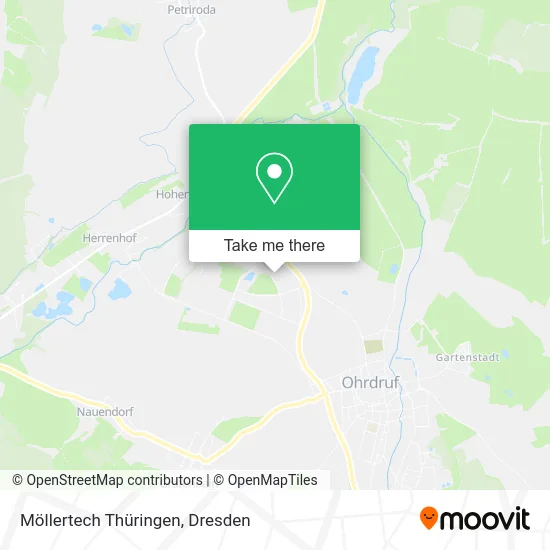 Карта Möllertech Thüringen