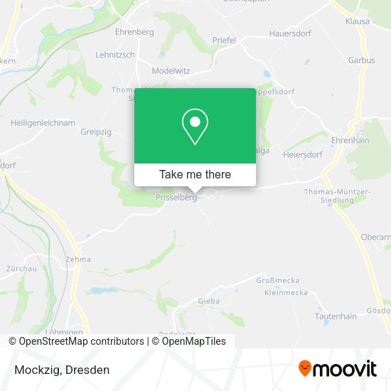 Карта Mockzig