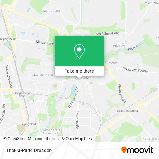 Карта Thekla-Park