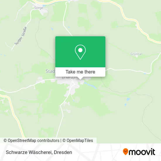 Карта Schwarze Wäscherei