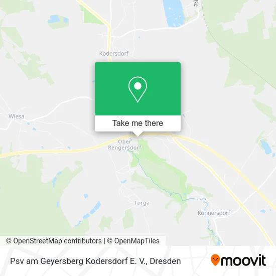 Карта Psv am Geyersberg Kodersdorf E. V.