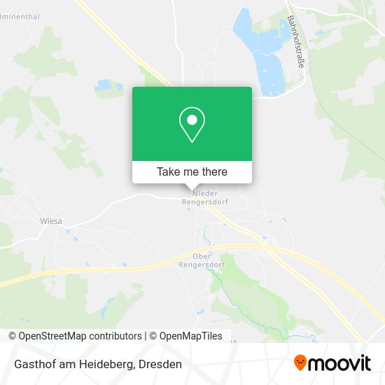 Карта Gasthof am Heideberg