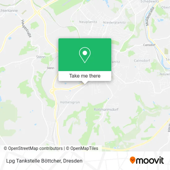 Карта Lpg Tankstelle Böttcher