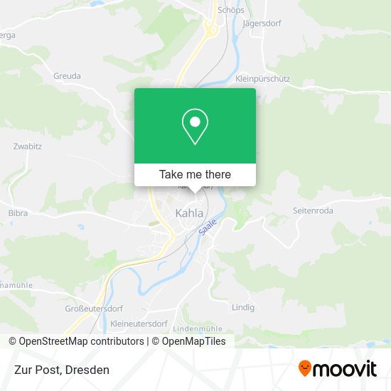 Карта Zur Post