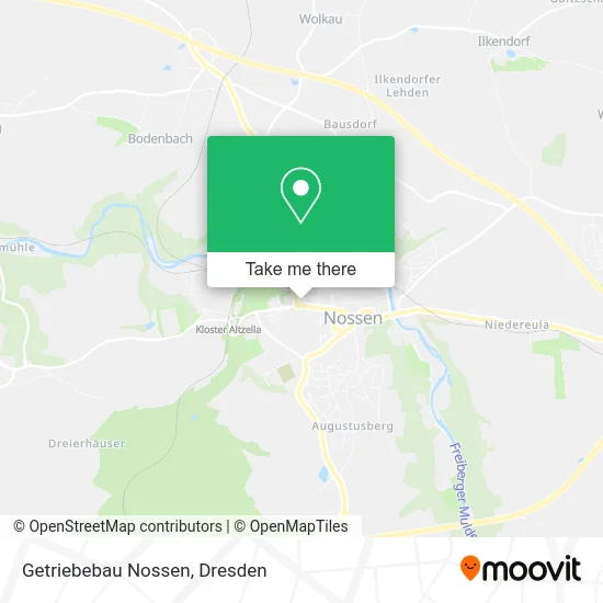 Карта Getriebebau Nossen