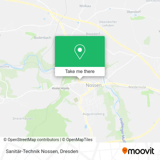 Карта Sanitär-Technik Nossen