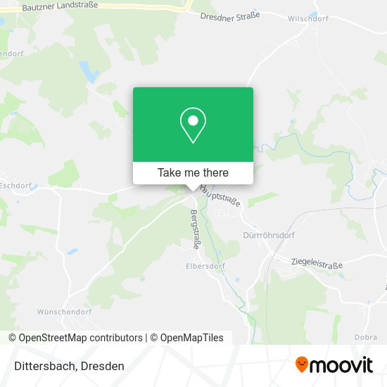 Карта Dittersbach