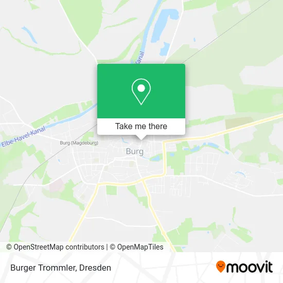 Карта Burger Trommler