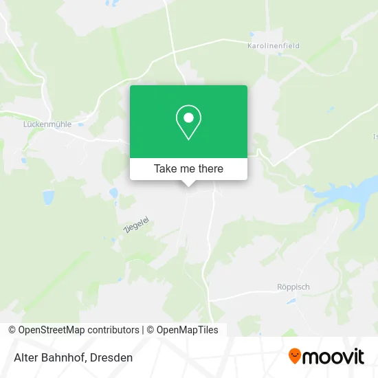 Карта Alter Bahnhof