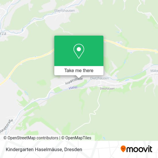 Карта Kindergarten Haselmäuse