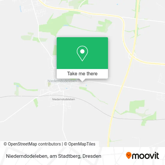 Карта Niederndodeleben, am Stadtberg