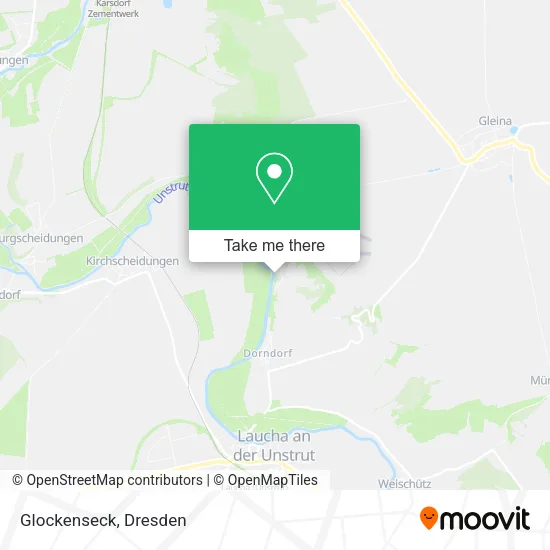 Карта Glockenseck