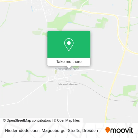 Карта Niederndodeleben, Magdeburger Straße