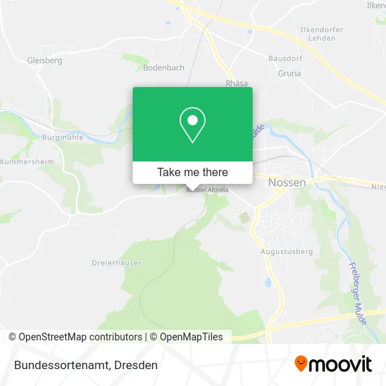 Карта Bundessortenamt