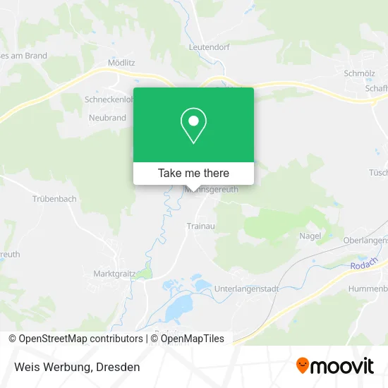 Карта Weis Werbung