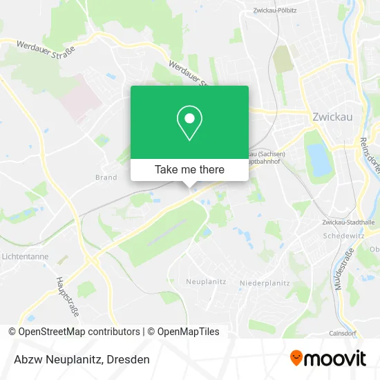 Карта Abzw Neuplanitz