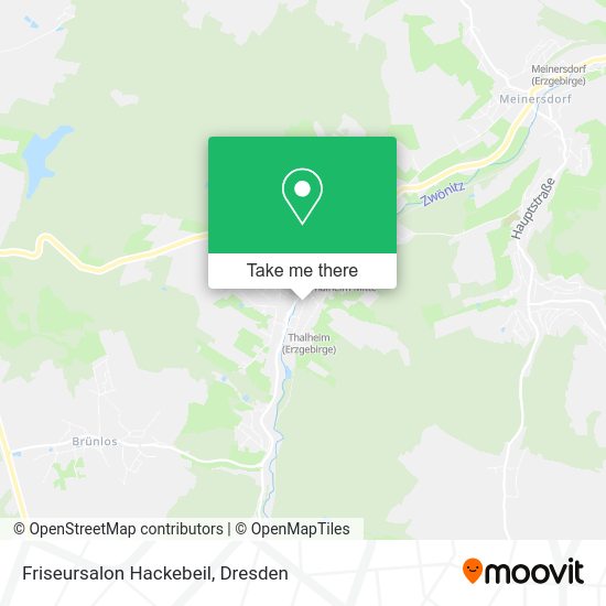 Карта Friseursalon Hackebeil