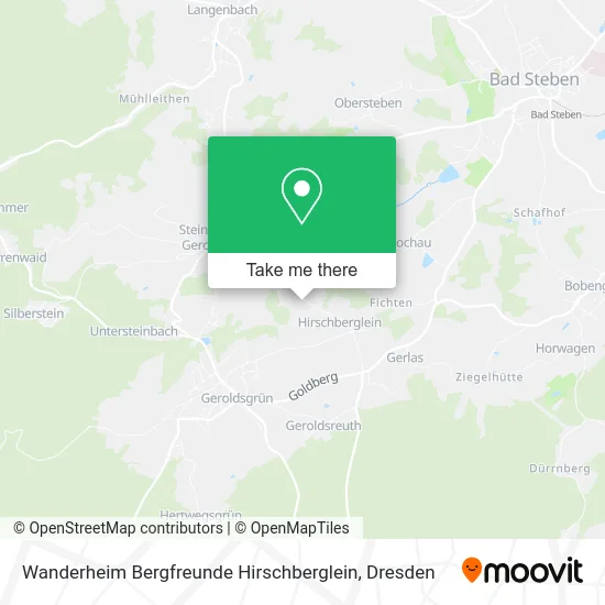 Карта Wanderheim Bergfreunde Hirschberglein