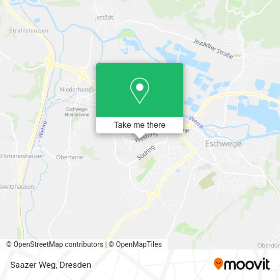 Карта Saazer Weg