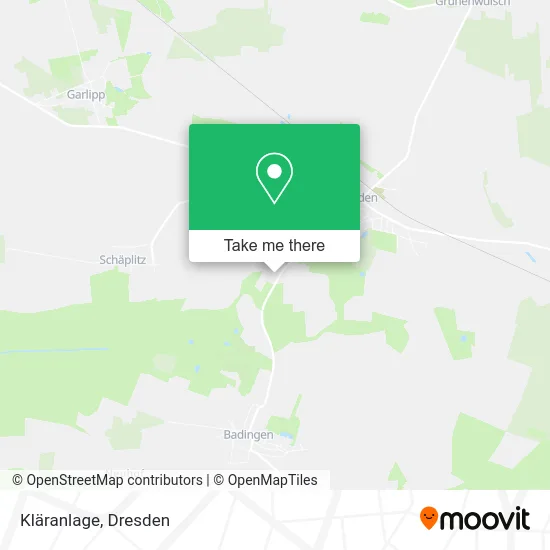 Карта Kläranlage