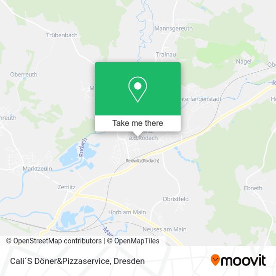 Карта Cali´S Döner&Pizzaservice