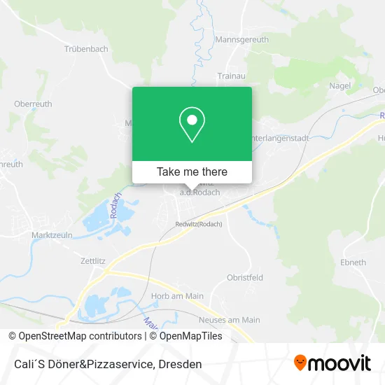 Карта Cali´S Döner&Pizzaservice