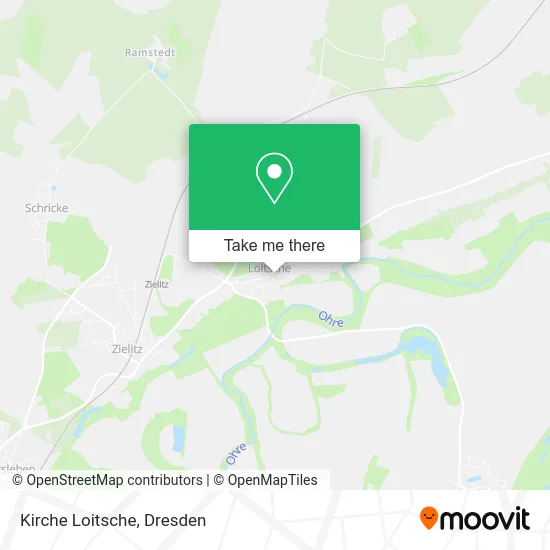 Карта Kirche Loitsche