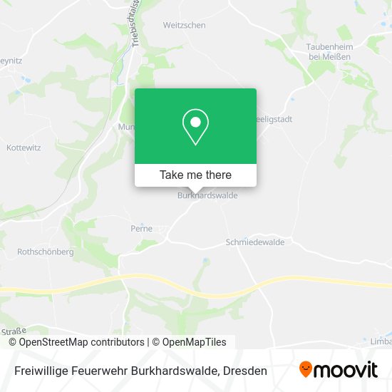 Карта Freiwillige Feuerwehr Burkhardswalde
