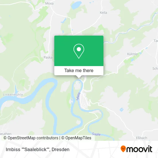 Карта Imbiss ""Saaleblick""