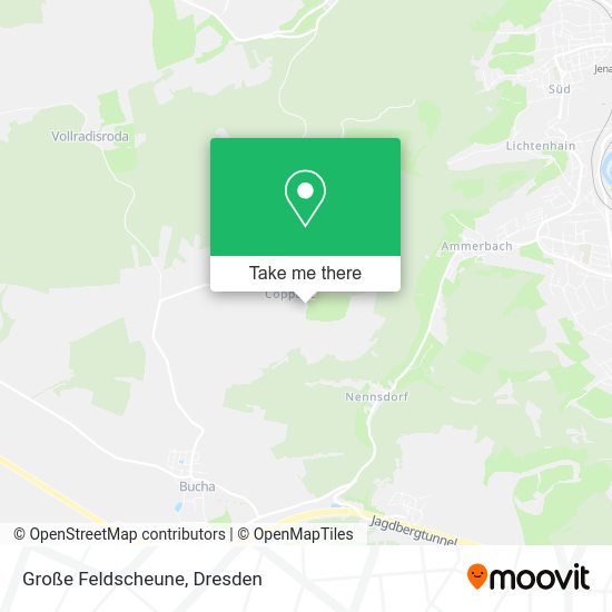 Карта Große Feldscheune