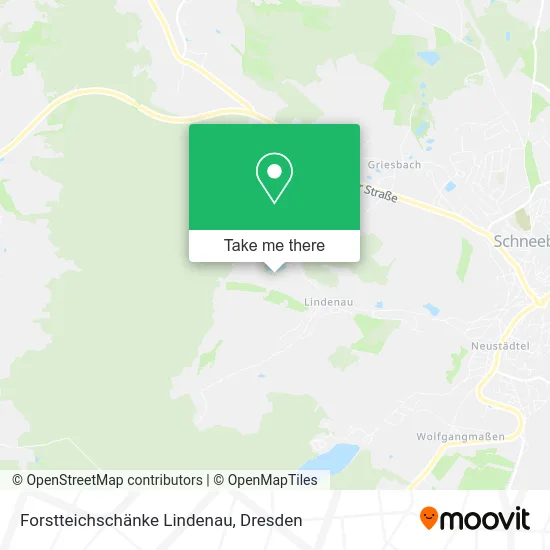 Карта Forstteichschänke Lindenau