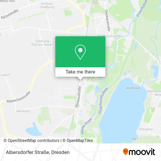 Карта Albersdorfer Straße