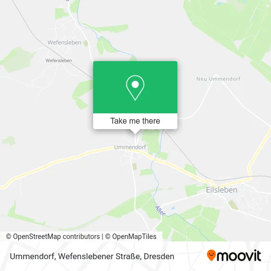 Карта Ummendorf, Wefenslebener Straße