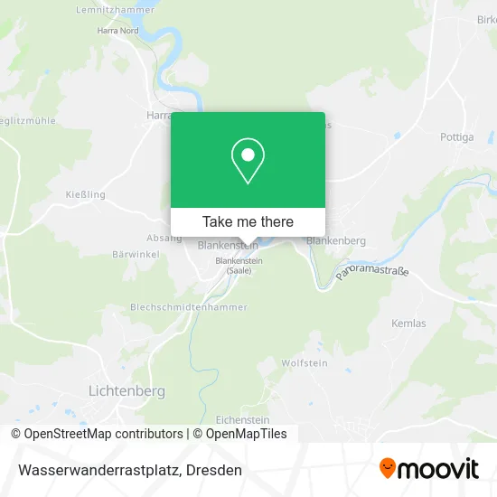 Карта Wasserwanderrastplatz