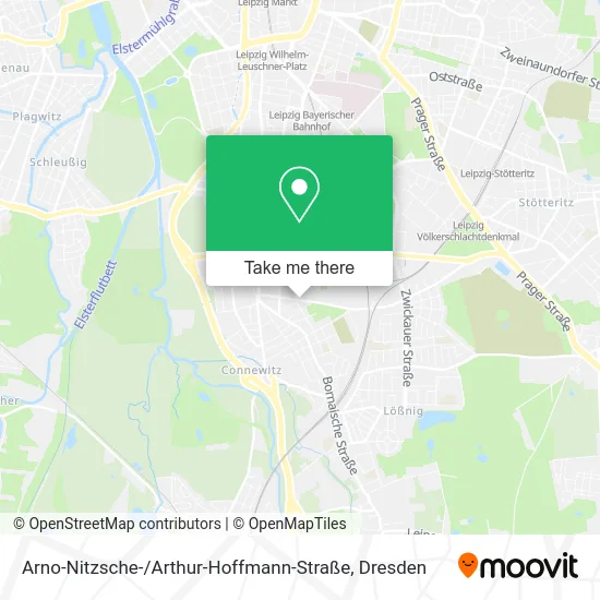 Карта Arno-Nitzsche- / Arthur-Hoffmann-Straße