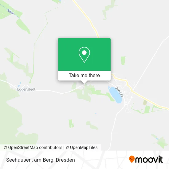 Карта Seehausen, am Berg